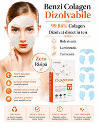 Benzi cu Colagen Dizolvabile, 100% Absorbție