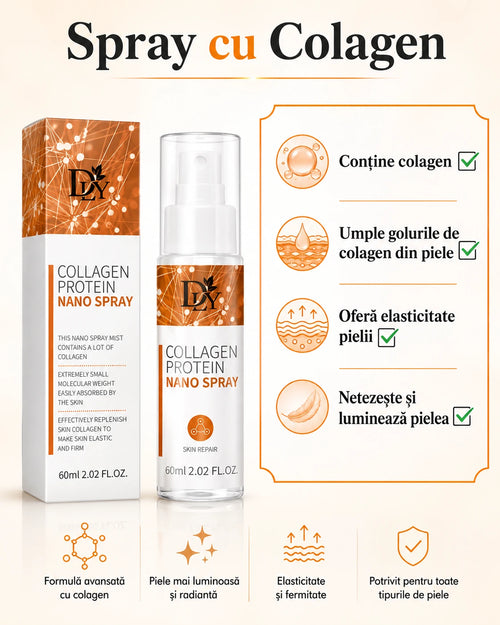 Benzi cu Colagen Dizolvabile, 100% Absorbție